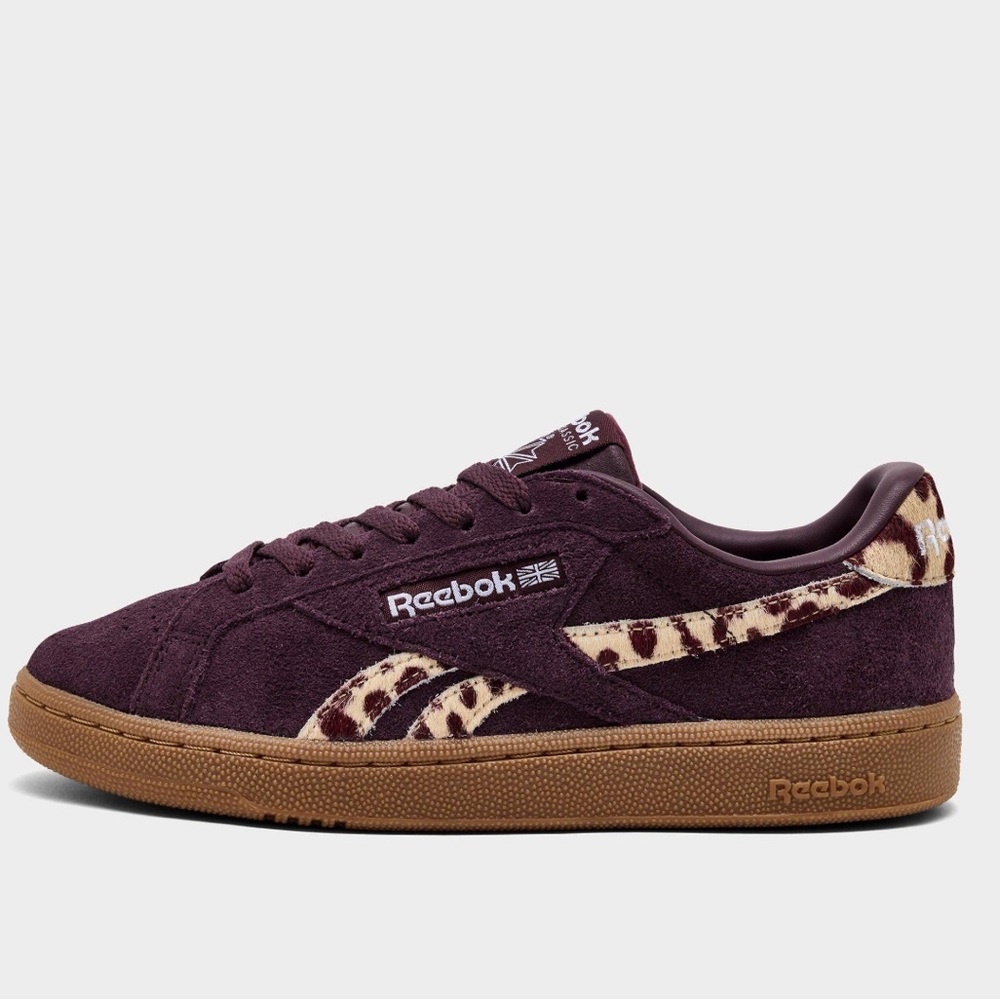 🐆 REEBOK CLUB C GROUNDS LEOPARD PRINT 🐆 - Picture 1 of 4